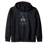 I Might Be Out Of Spells But I'm Not Out Of Shells Zip Hoodie