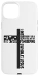 iPhone 15 Plus Saltwater Aquarium Cross Faith Christian Jesus All I Need Case