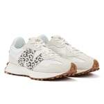 New Balance Animal Print Sea Salt WoMens White Trainers - Size UK 3