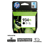 Genuine HP 934XL Black Ink Cartridge C2P23AE, HP934XL BK, HP 934XLBK (JAN-2023)