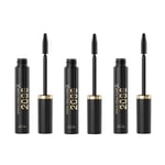 3-Pack Max Factor 2000 Calorie Mascara Black 9ml, 9ml