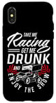 iPhone X/XS Dirt Track Racing Race Sprint Car Girlfriend Girl Grandma Case