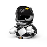 TUBBZ First Edition Black Ranger Figurine de Canard à Collectionner en Caoutchouc Vinyle – Produit Officiel Power Rangers – Télévision, Films et Jeux vidéo pour Enfants