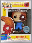 #798 Chucky (Half Face) Horror Childs Play 3 - Funko POP Brand New in Protector