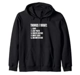 Car Enthusiast Pun for Auto Repair Driving Car Fan Zip Hoodie