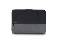 Act Urban Laptop Sleeve 15.6 Inch , Black/Grey