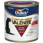 Akzo Nobel - Peinture Laque Valénite Brillant Rouge Basque (ral 3004) 0,5 l - Dulux Valentine