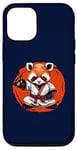 Coque pour iPhone 14 Ninja Red Panda Karaté Arts Martiaux Jiu-jitsu Judo Taekwondo