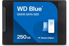 Blue SA510 250 Go, SATA SSD, jusqu'à 555 Mo/s, Comprend Acronis True Image for , Clonage de dique et migration, sauvegarde souple et récupération, protection anti-rançongiciels