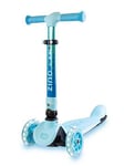 Flyte Hy-Pro Zinc Three-Wheeled Folding Flyte Scooter - Ocean Blue