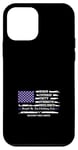 Coque pour iPhone 12 mini Purple Up Militaire Enfants Militaire Enfant Mois