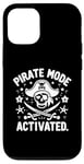 Coque pour iPhone 13 Costume de bateau de pirate amusant activé en mode pirate