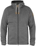 Fjallraven Men's Ã–vik Fleece Hoodie M Sweatshirt, Grey, S UK