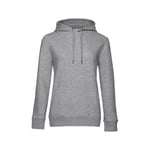 B and C Collection B&C QUEEN Hooded - tröja - HEATHER GREY - XS