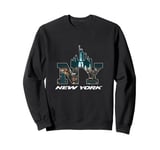 New York City Skyline | New York Statue of Liberty Sweatshirt