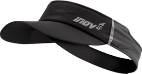 Inov8 Race Elite Running Visor Black Lightweight Reflective Run Moisture Wicking