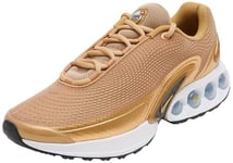 Nike Women's W AIR MAX DN PRM Sneaker, Metallic Gold Metallic Gold Black White, 7.5 UK