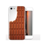 Coque Tablette Chocolat Iphone 8 - Coque Pas Cher Rigide Anti Choc