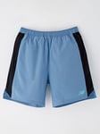 New Balance Junior Boys Athletics Short - Blue, Blue, Size 12-13 Years