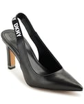 DKNY Femme Cian-Slingback PUM Pompe, Noir/Blanc, 41 EU