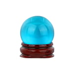 jieGorge HOT!30mm Natural Quartz Magic Crystal Ball Healing Ball Sphere And Stand, Home Decor for Easter Day (Multicolor)