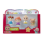 Cocomelon JJ & Family Figure 4pk Brand New