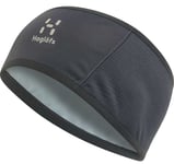 Haglöfs L.I.M Hybrid Windstopper Headband pannband Mörkgrå metallic OneSize - Fri frakt