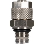 Adaptateur droit fileté hydraulique Rs Pro vers Enfichable, 8 mm g 1/8 Mâle ( Prix pour Paquet de 5 )