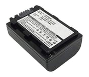 Amsahr BT-SNNPFH50-1CT Numérique Remplacement Caméra/Caméscope Batterie pour Sony Np-Fh50/Npfh50/Dcr-Dvd103/Dvd105/Dvd108/Dvd203 Gris