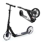 Kids Scooter 2 Wheels Ages 10+ Kids Push Scooter LED Folding Adjustable ABEC 9