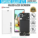 For Samsung Galaxy A71 SM-A715F OLED Touch Screen Display Digitizer-With Frame