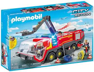 Playmobil City Action 71371 Airport Fire Engine with Lights and Sounds. 88 pcs