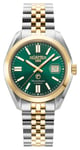 Roamer 996983 47 75 20 Men's Montalbano (41.5mm) Green Dial Watch