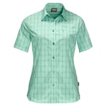Jack Wolfskin Jack Wolfskin Women's Centaura Shirt Pacific Green Checks XS, pacific green checks