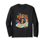 Santiago Of The Seas Piratas Ahoy Main Trio Retro Group Shot Long Sleeve T-Shirt