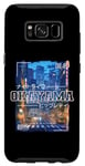 Coque pour Galaxy S8 Okayama City Retro Japan Esthétique Streets of Okayama