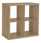 Habitat Squares Plus 4 Cube Storage Unit - Dark Oak