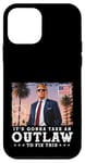 Coque pour iPhone 12 mini Trump Felon 2024 - It's Gonna Take an Outlaw To Fix This