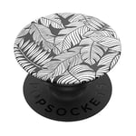 PopSockets PopGrip - Support et Grip pour Smartphone et Tablette avec un Top Interchangeable - Mono Jungle