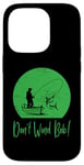 iPhone 14 Pro Don’t Wind Bob Funny Fishing Angling River Rod Dad Case