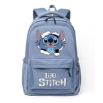 Anime Stitch Ryggsäck Barn Skolväskor Flickor Dagsryggsäck Barn Ungdomsväskor Kawaii Vattentät Skolväska med stor kapacitet style 1