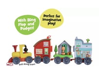 Bing Lights and Sounds Train with Mini Playset inc 3 Carriages - House & Garden