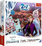 Lautapeli 2 in 1 Trefl Frozen 2 Ludo Snakes and Ladders