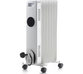 DAEWOO HEA1891GE Portable Oil-Filled Radiator - White, White