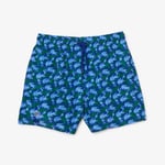 Lacoste Mens x Minecraft Swim Shorts in Multi colour - Multicolour material_polyester - Size Small