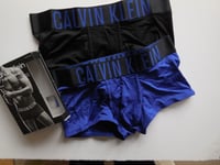 CALVIN KLEIN  INTENSE POWER  2 PACK LOW RISE TRUNK MEDIUM   MICROFIBRE