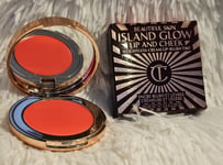Charlotte Tilbury Island Glow Lip & Cheek Cream Lip-Blush Tint Sun-Blushed Glow