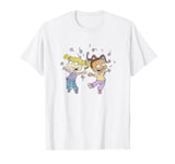 Rugrats Angelica & Susie Flowers Watercolor T-Shirt