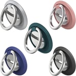 Support Anneau, Anneau Support Téléphone, 5 Pcs Anneau De Pour Téléphone Portable Réglable, Support De Bague Support De Bague Pour Téléphone Portable, Ring Holder Anneau Support Pour Smartphone