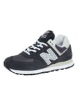 New Balance574 Suede Trainers - Phantom/Magnet